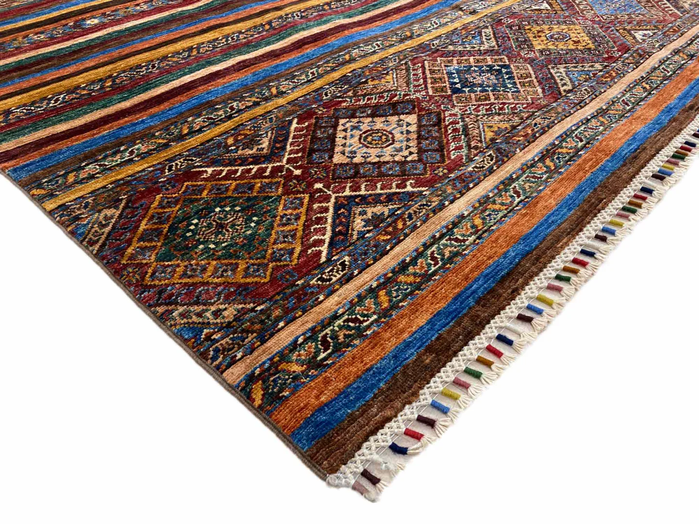Orientteppich Samarkand 270 x 185 cm Schurwolle handgeknüpft