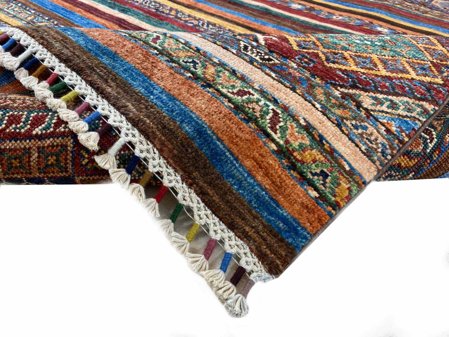 Orientteppich Samarkand 270 x 185 cm Schurwolle handgeknüpft