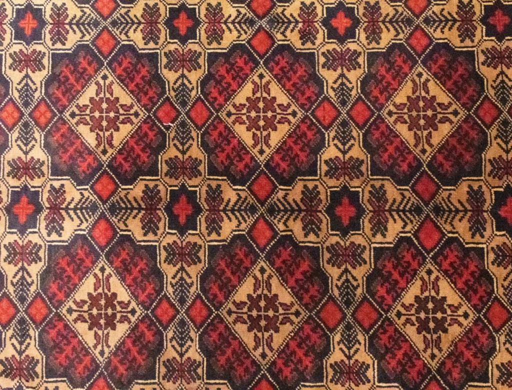 Orientteppich Samarkand 283 x 201 cm Schurwolle handgeknüpft