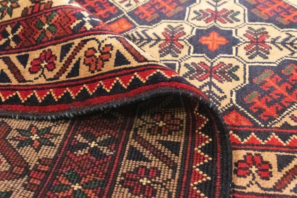 Orientteppich Samarkand 283 x 201 cm Schurwolle handgeknüpft