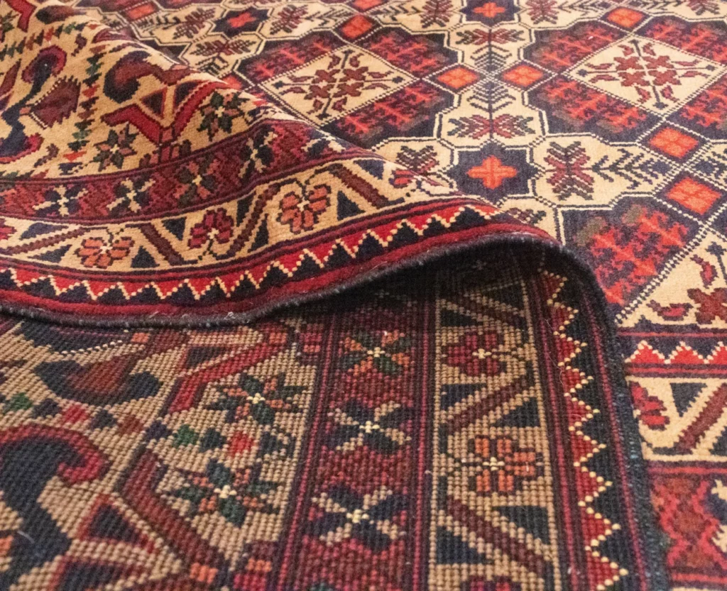 Orientteppich Samarkand 283 x 199 cm Wolle handgeknüpft
