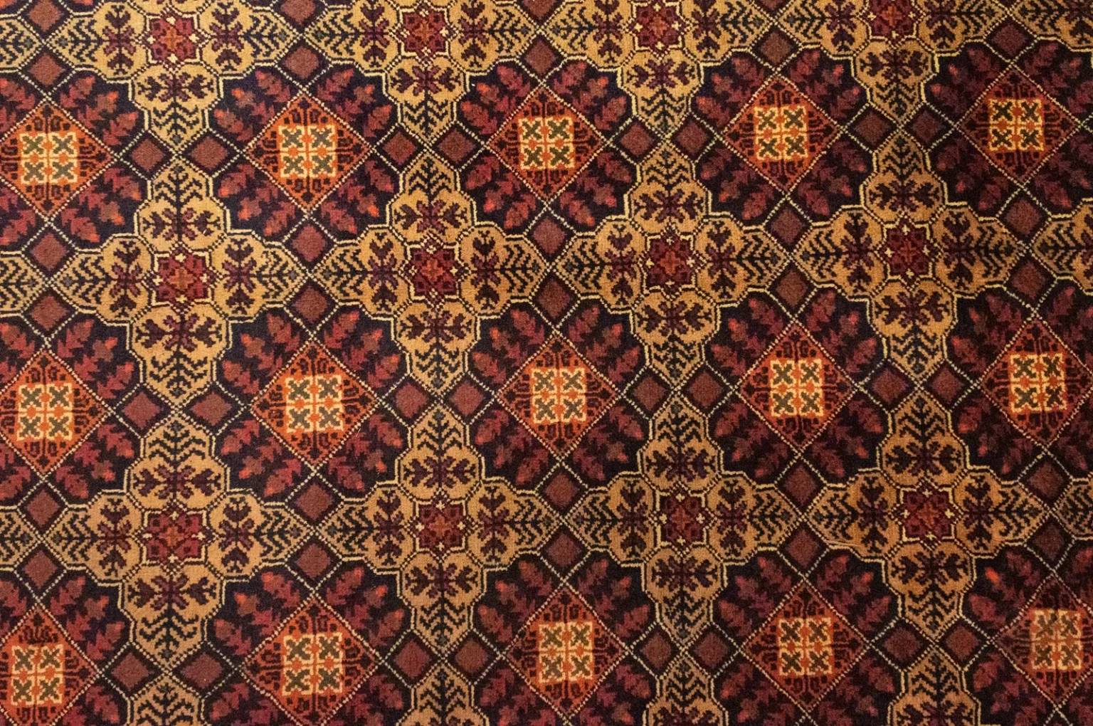 Orientteppich Samarkand 288 x 198 cm Schurwolle handgeknüpft