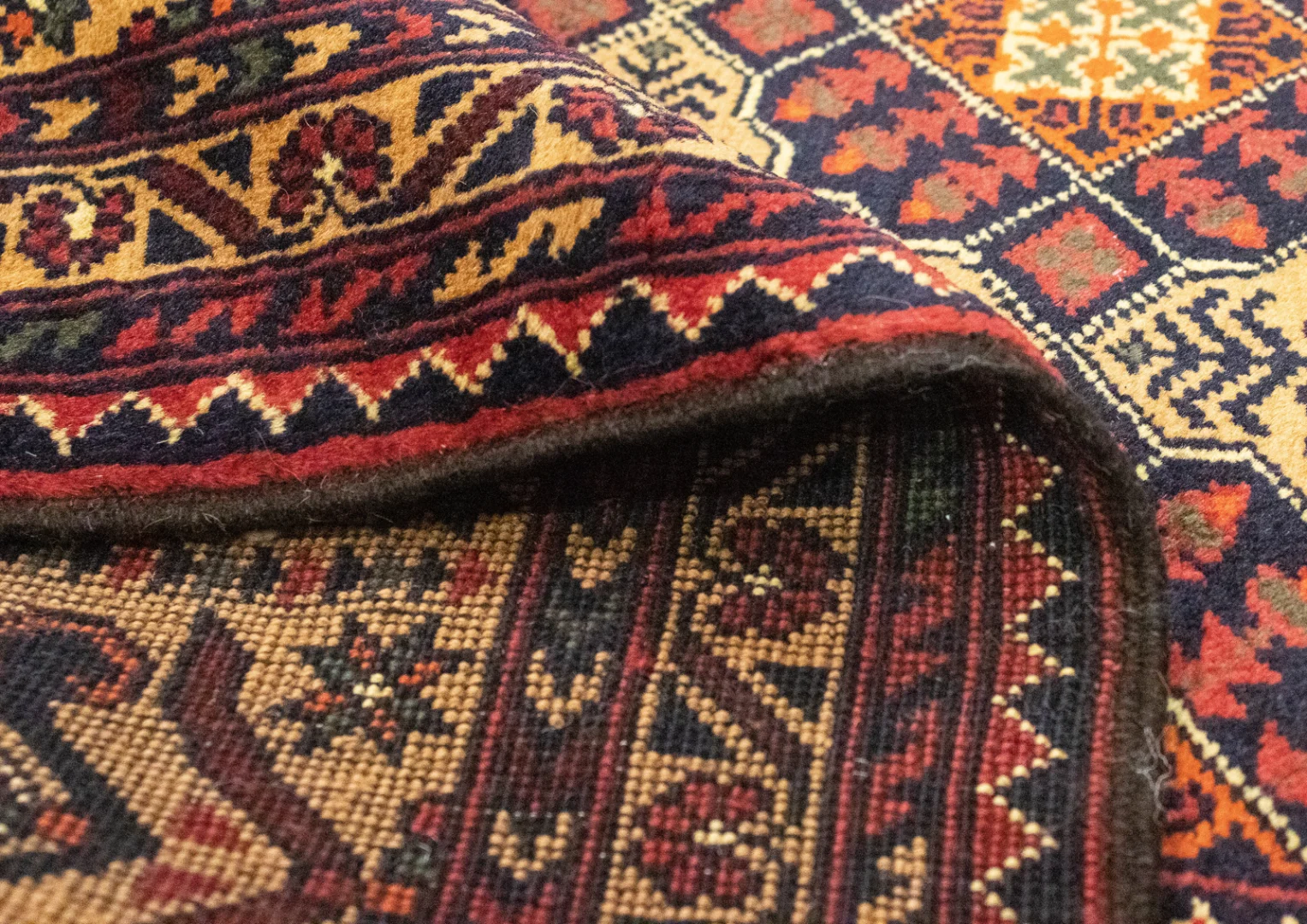 Orientteppich Samarkand 288 x 198 cm Schurwolle handgeknüpft