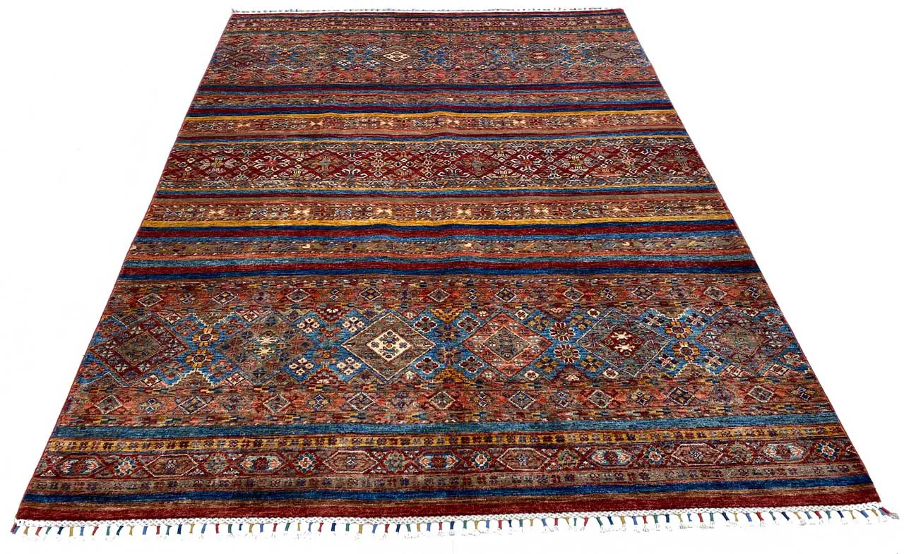 Orientteppich Samarkand 290 x 210 cm Wolle handgeknüpft
