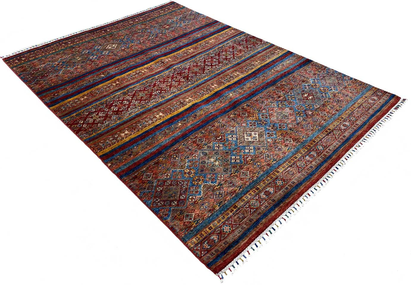 Orientteppich Samarkand 290 x 210 cm Wolle handgeknüpft