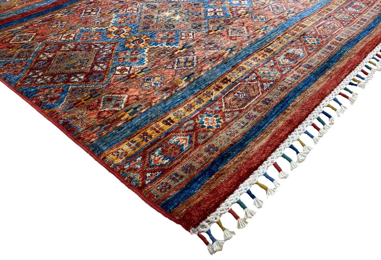 Orientteppich Samarkand 290 x 210 cm Wolle handgeknüpft