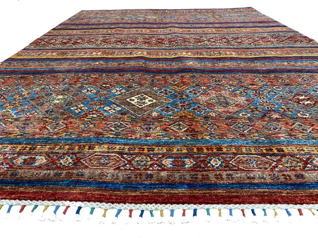 Orientteppich Samarkand 290 x 210 cm Wolle handgeknüpft