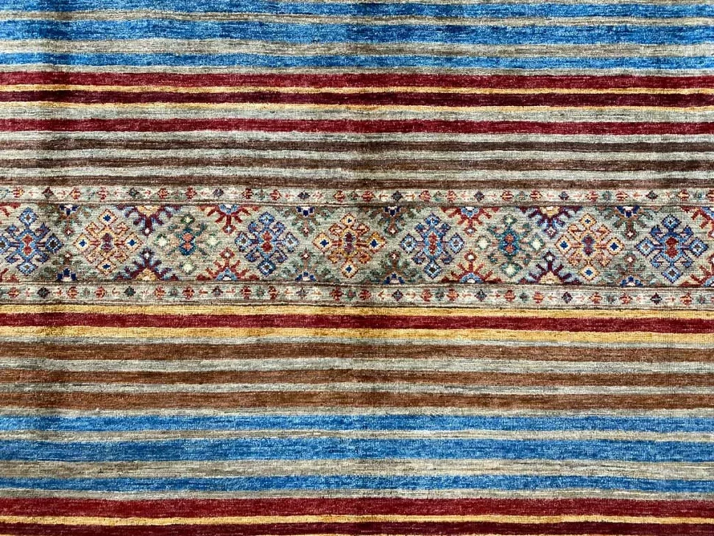 Orientteppich Samarkand 290 x 210 cm Wolle handgeknüpft