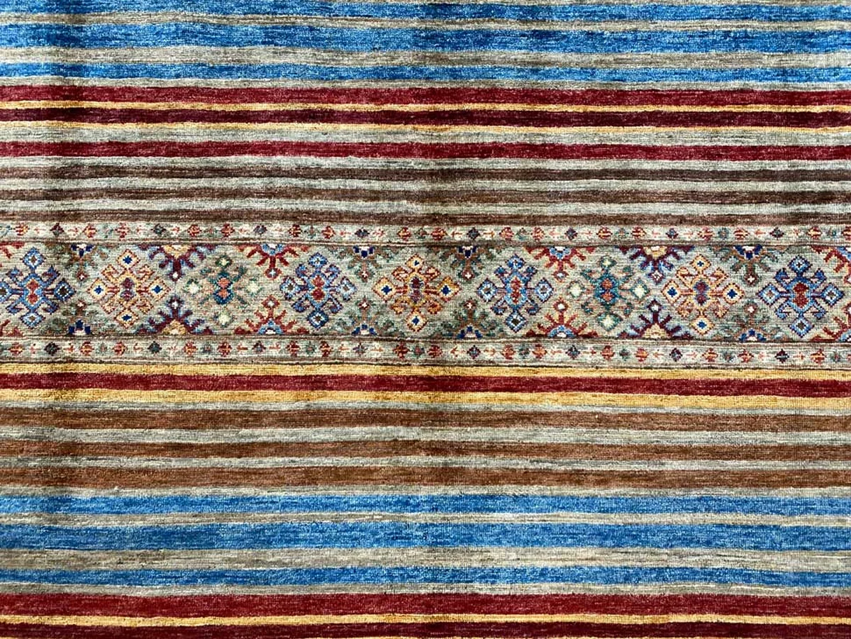 Orientteppich Samarkand 290 x 210 cm Wolle handgeknüpft