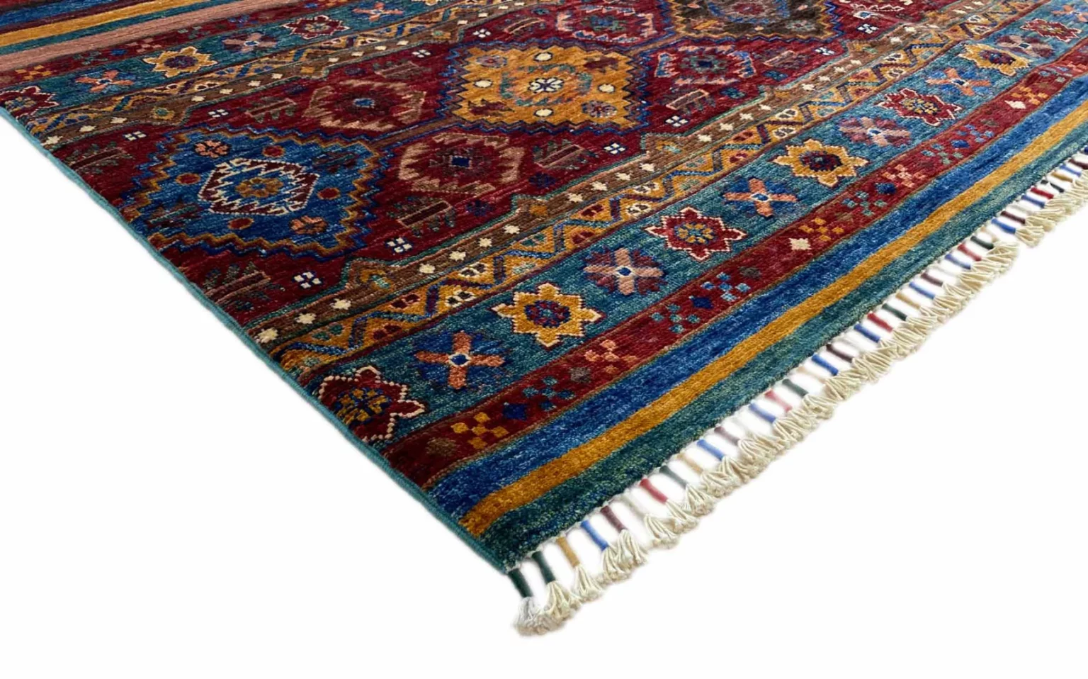 Orientteppich Samarkand 289 x 208 cm Wolle handgeknüpft
