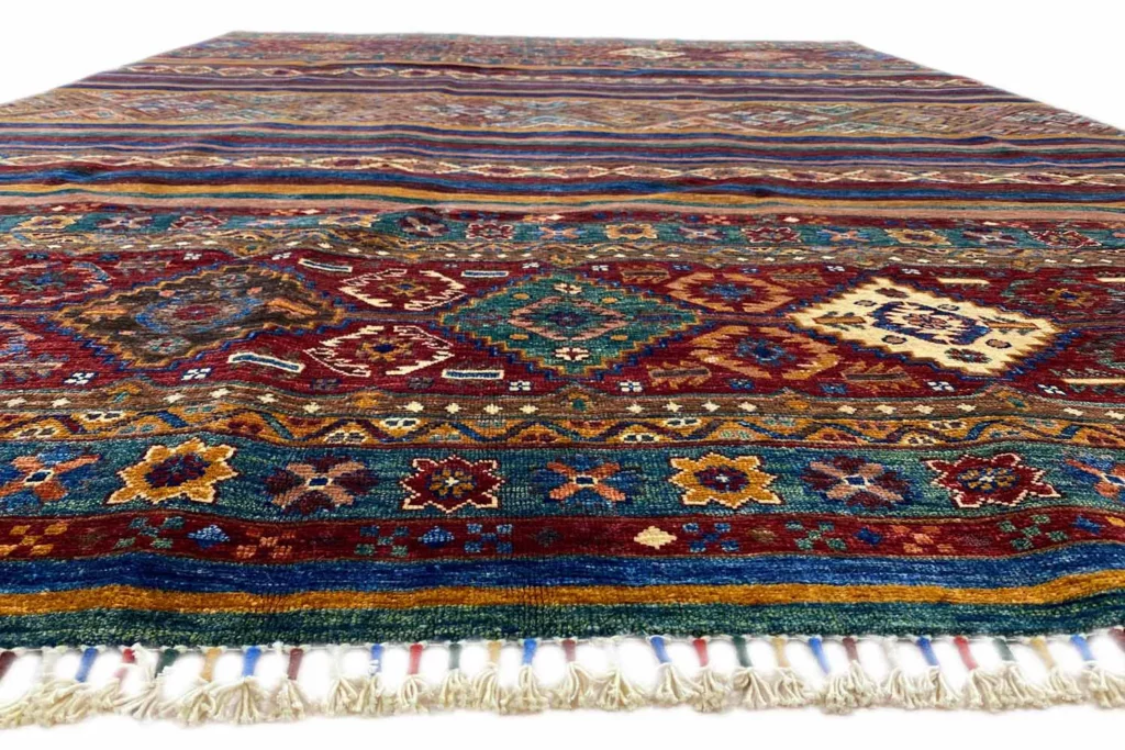 Orientteppich Samarkand 289 x 208 cm Wolle handgeknüpft