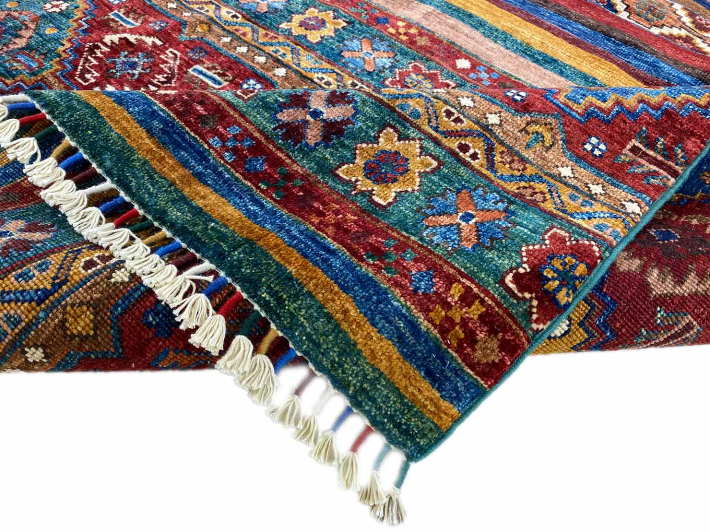 Orientteppich Samarkand 289 x 208 cm Wolle handgeknüpft