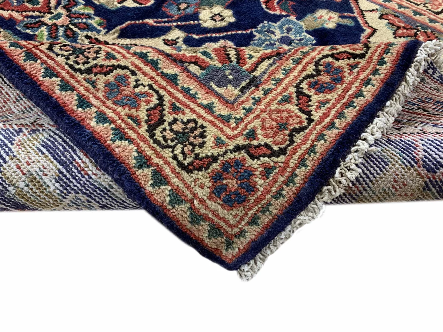 hamadan-teppich-318-x-95-cm-ca-100000-350000-knoten-m-1-5 Perserteppich Hamadan 318 x 95 cm Wolle handgeknüpft