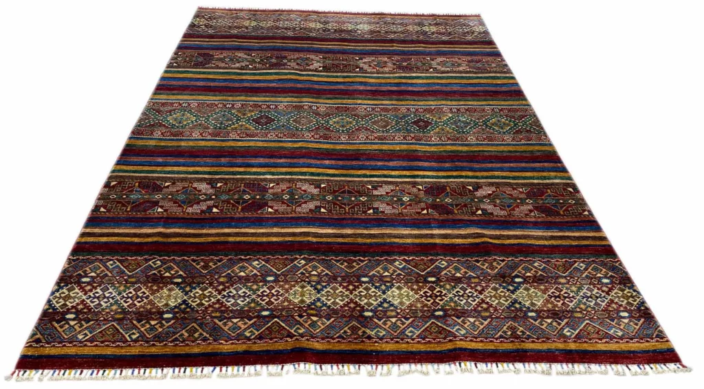 Orientteppich Samarkand 298 x 211 cm Schurwolle handgeknüpft