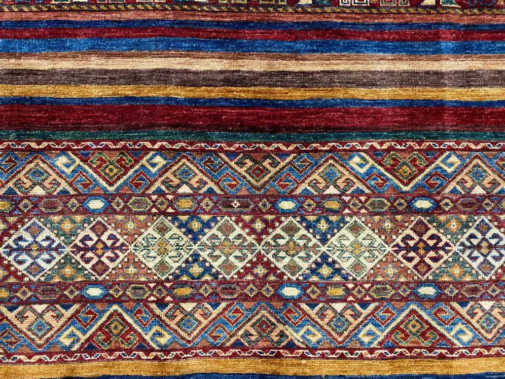 Orientteppich Samarkand 298 x 211 cm Schurwolle handgeknüpft