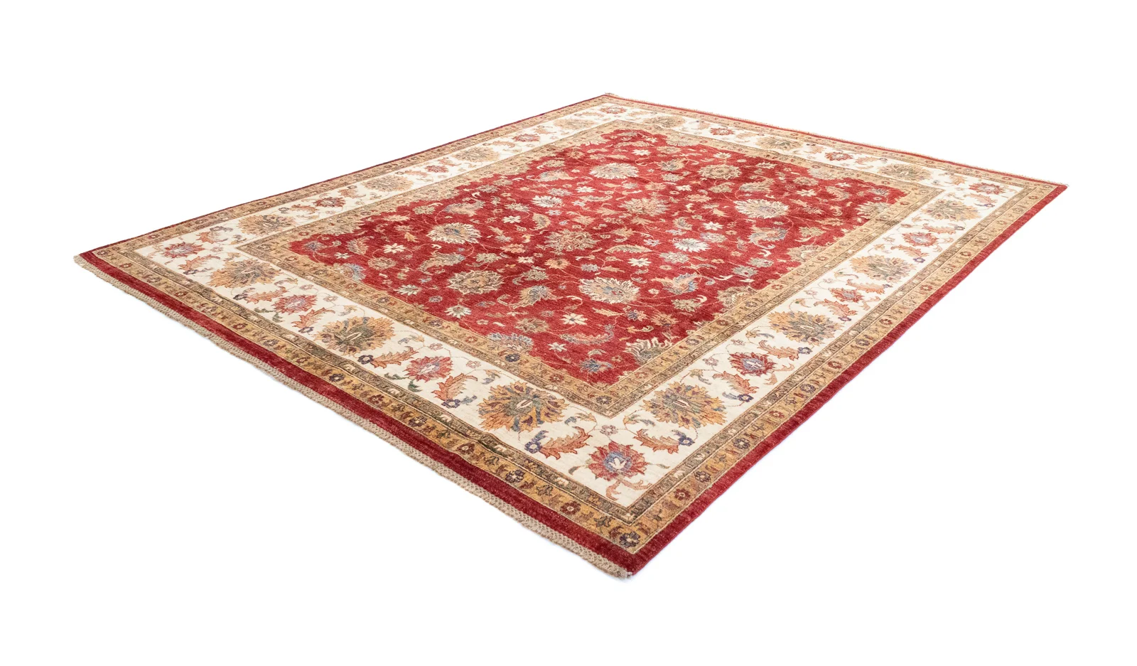 Orientteppich Samarkand 301 x 253 cm Schurwolle handgeknüpft