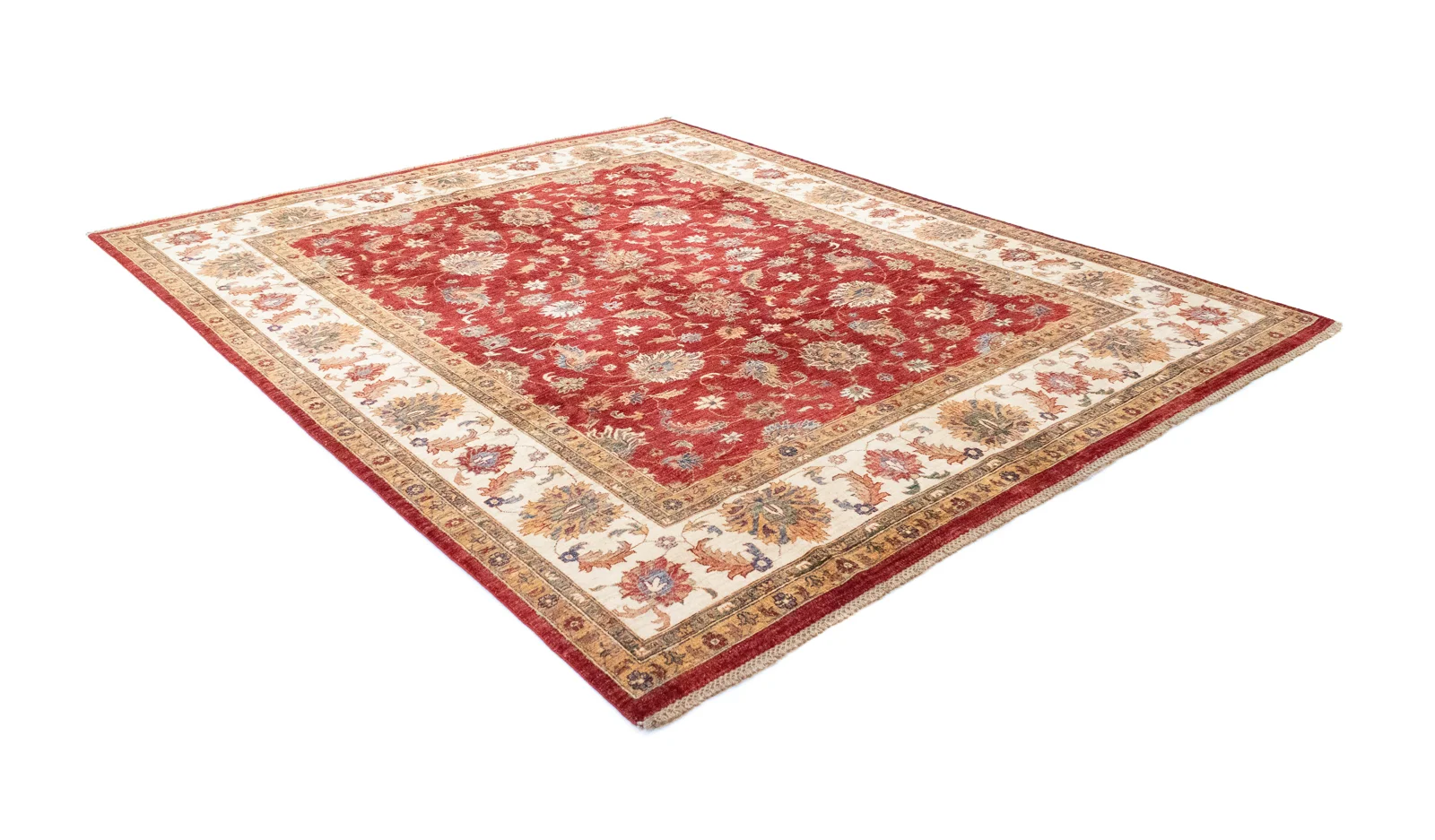 Orientteppich Samarkand 301 x 253 cm Schurwolle handgeknüpft