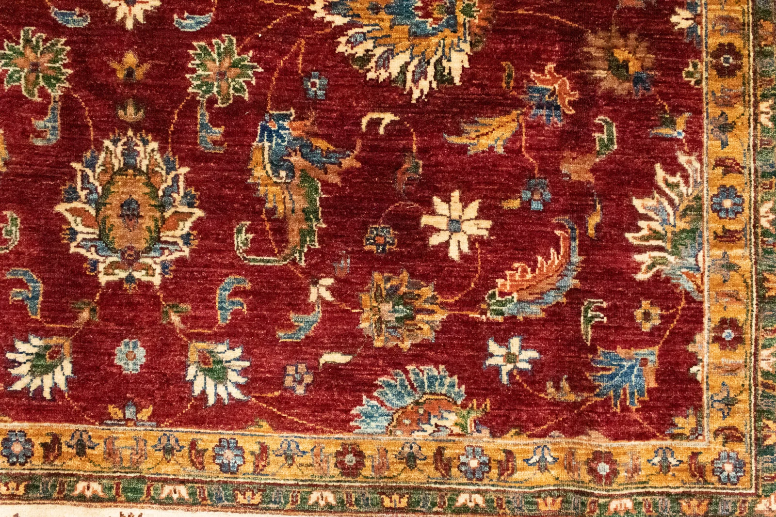 Orientteppich Samarkand 301 x 253 cm Schurwolle handgeknüpft