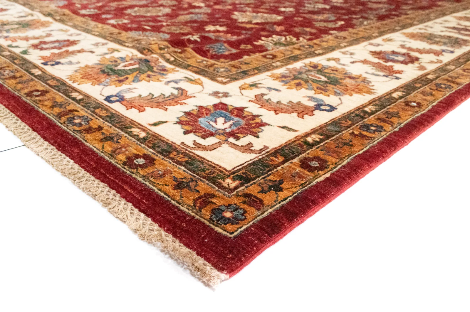 Orientteppich Samarkand 301 x 253 cm Schurwolle handgeknüpft