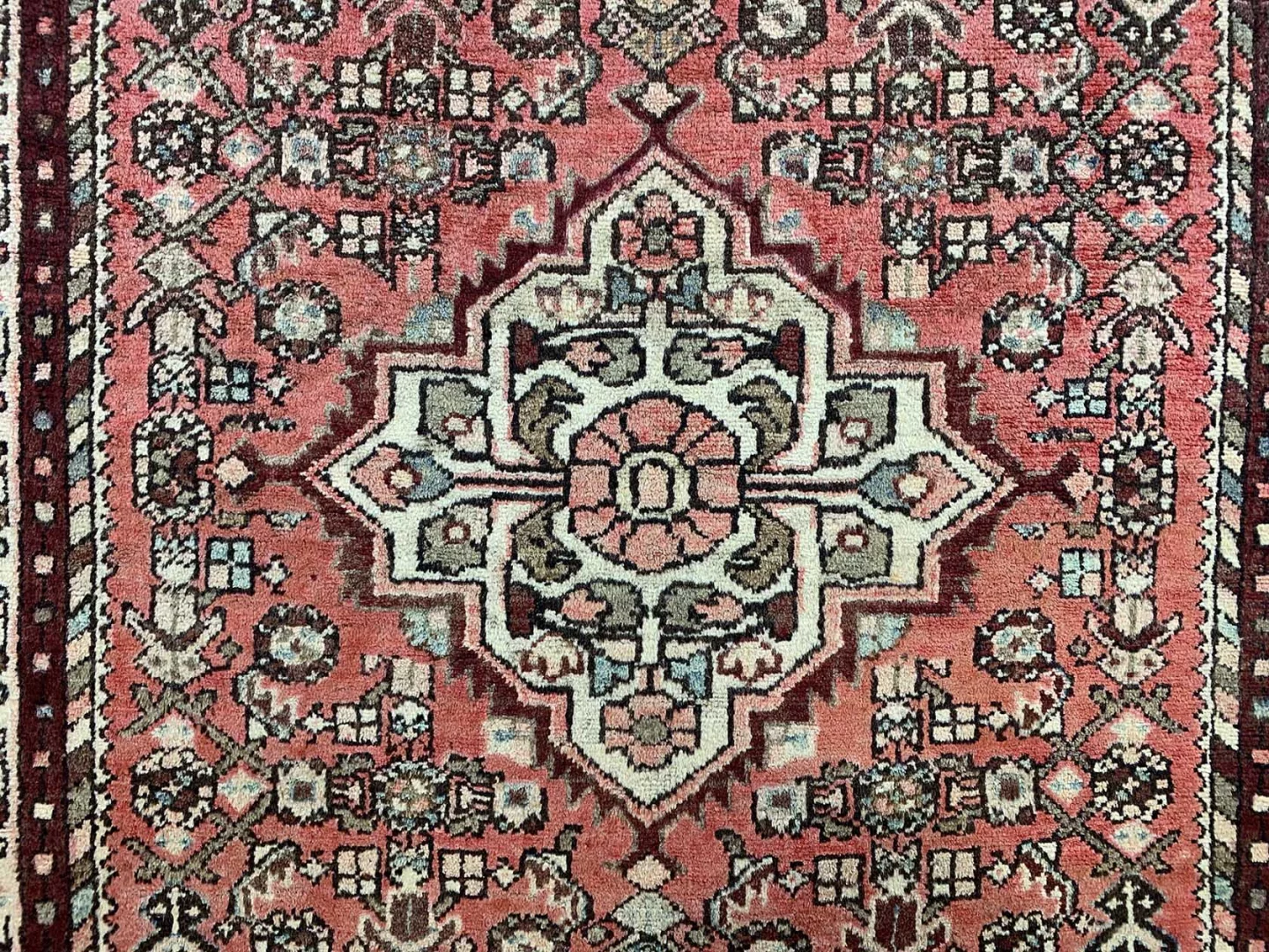 Perserteppich Hamadan 301 x 98 cm Wolle handgeknüpft