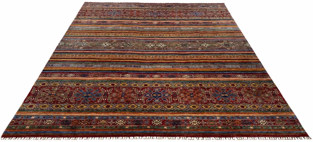 Orientteppich Samarkand 304 x 246 cm Wolle handgeknüpft