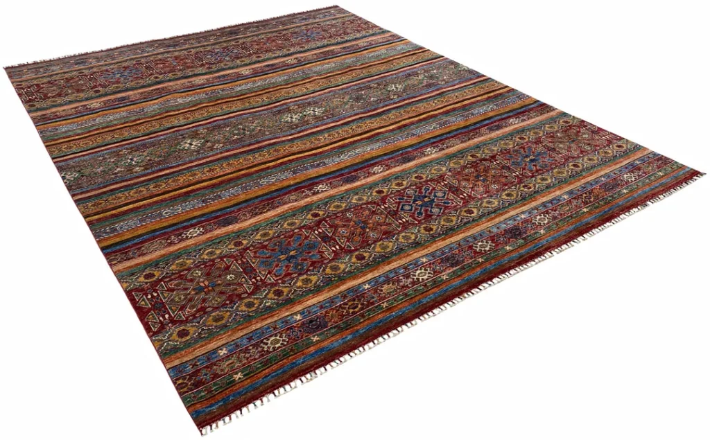 Orientteppich Samarkand 304 x 246 cm Wolle handgeknüpft