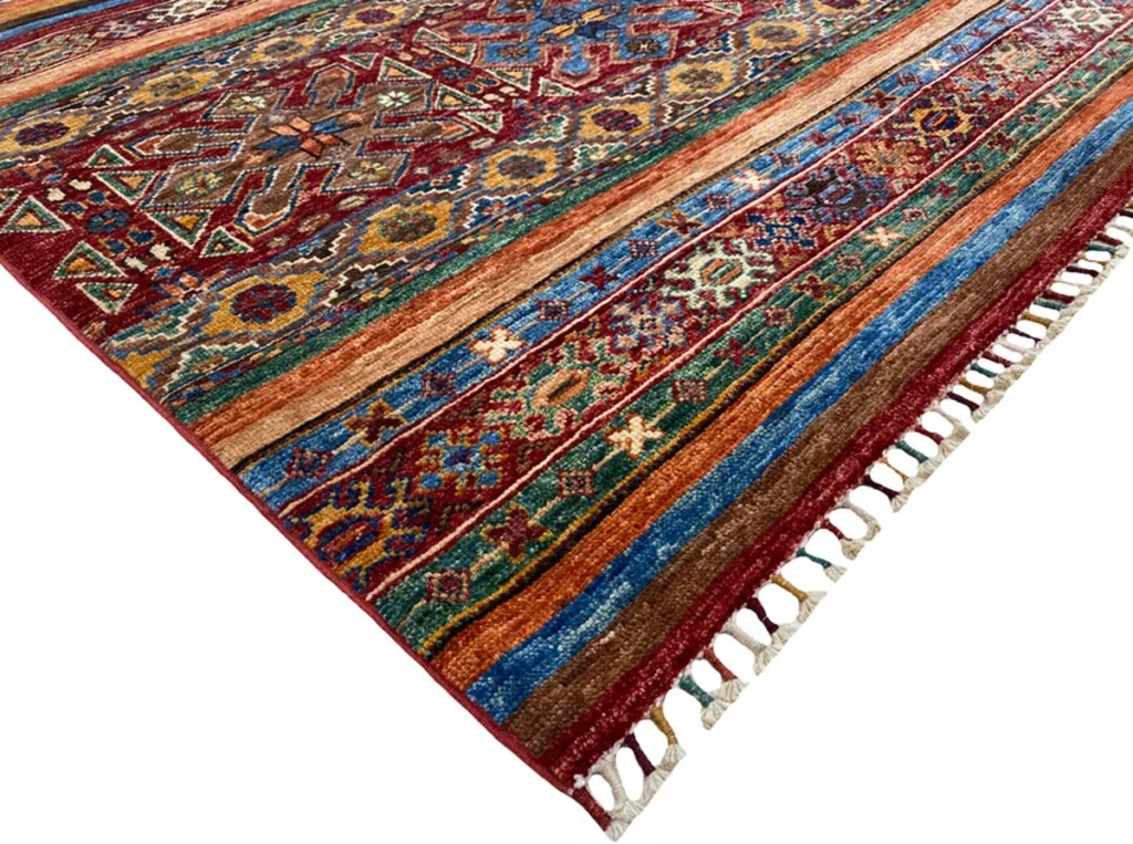 Orientteppich Samarkand 304 x 246 cm Wolle handgeknüpft