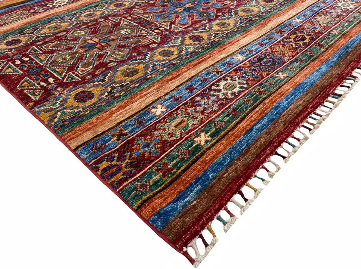 Orientteppich Samarkand 304 x 246 cm Wolle handgeknüpft