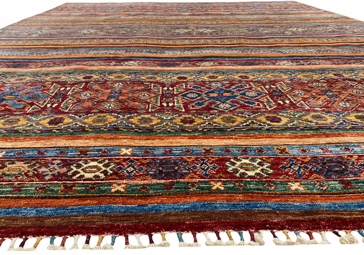 Orientteppich Samarkand 304 x 246 cm Wolle handgeknüpft