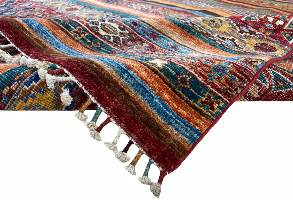 Orientteppich Samarkand 304 x 246 cm Wolle handgeknüpft