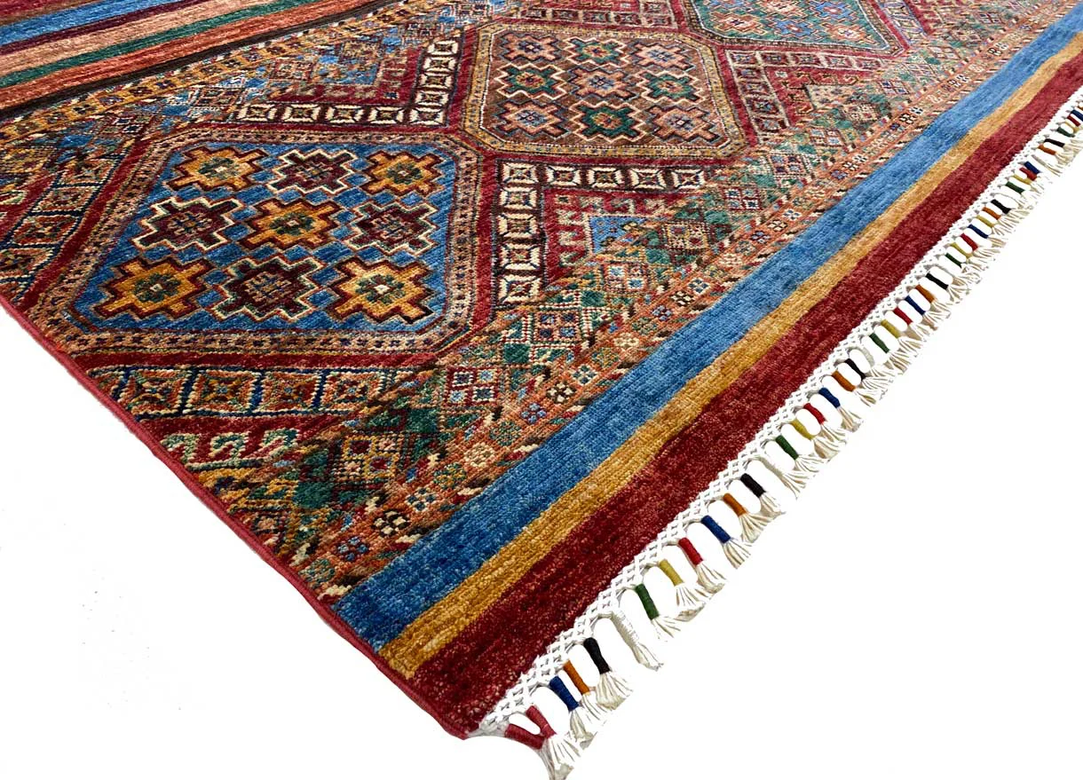 Orientteppich Samarkand 306 x 246 cm Schurwolle handgeknüpft