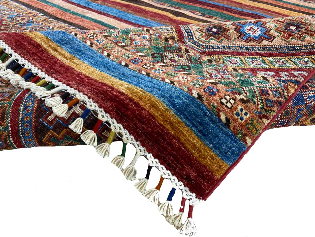 Orientteppich Samarkand 306 x 246 cm Schurwolle handgeknüpft