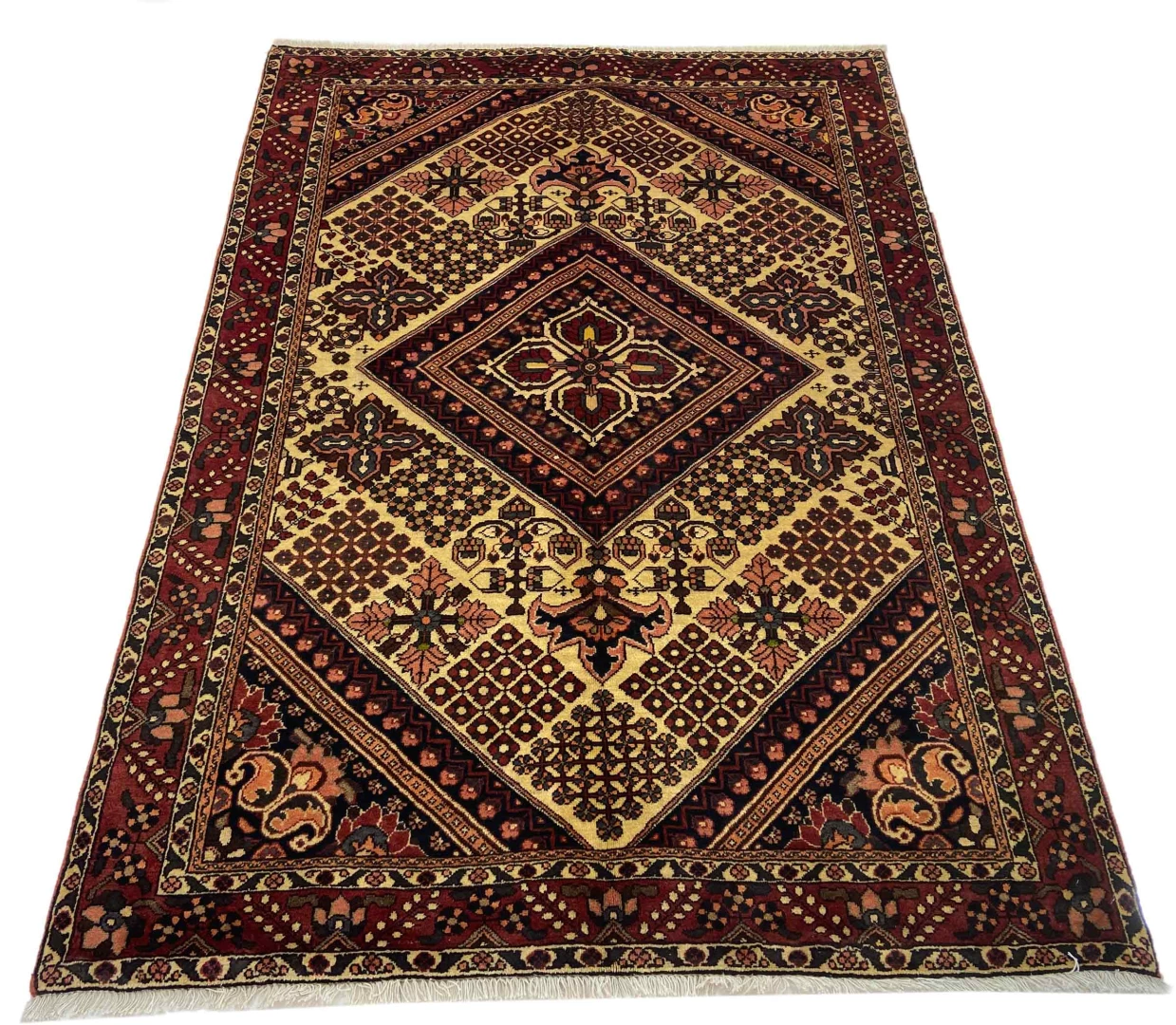 Perserteppich Bakhtiar 203 x 140 cm Wolle handgeknüpft