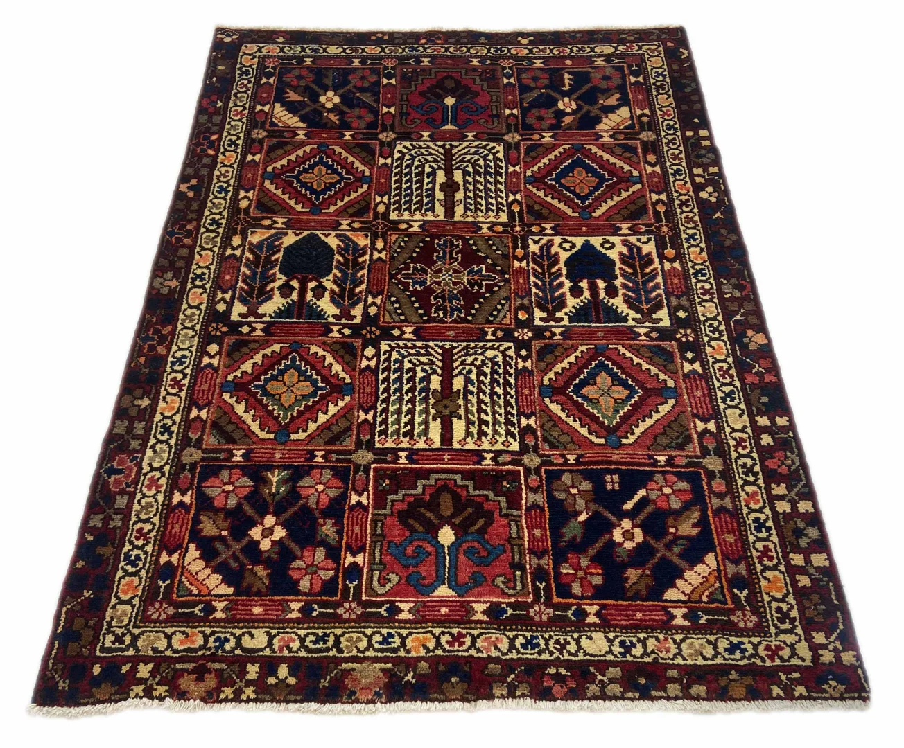Perserteppich Bakhtiar 185 x 132 cm Wolle handgeknüpft