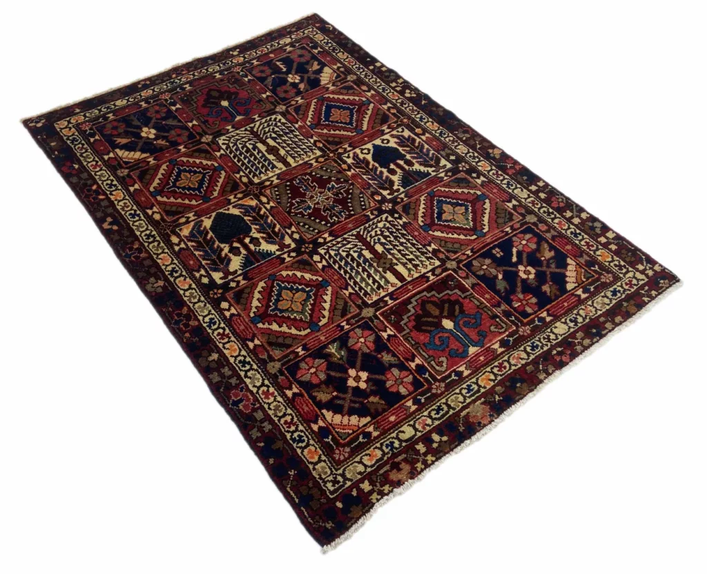 Perserteppich Bakhtiar 185 x 132 cm Wolle handgeknüpft