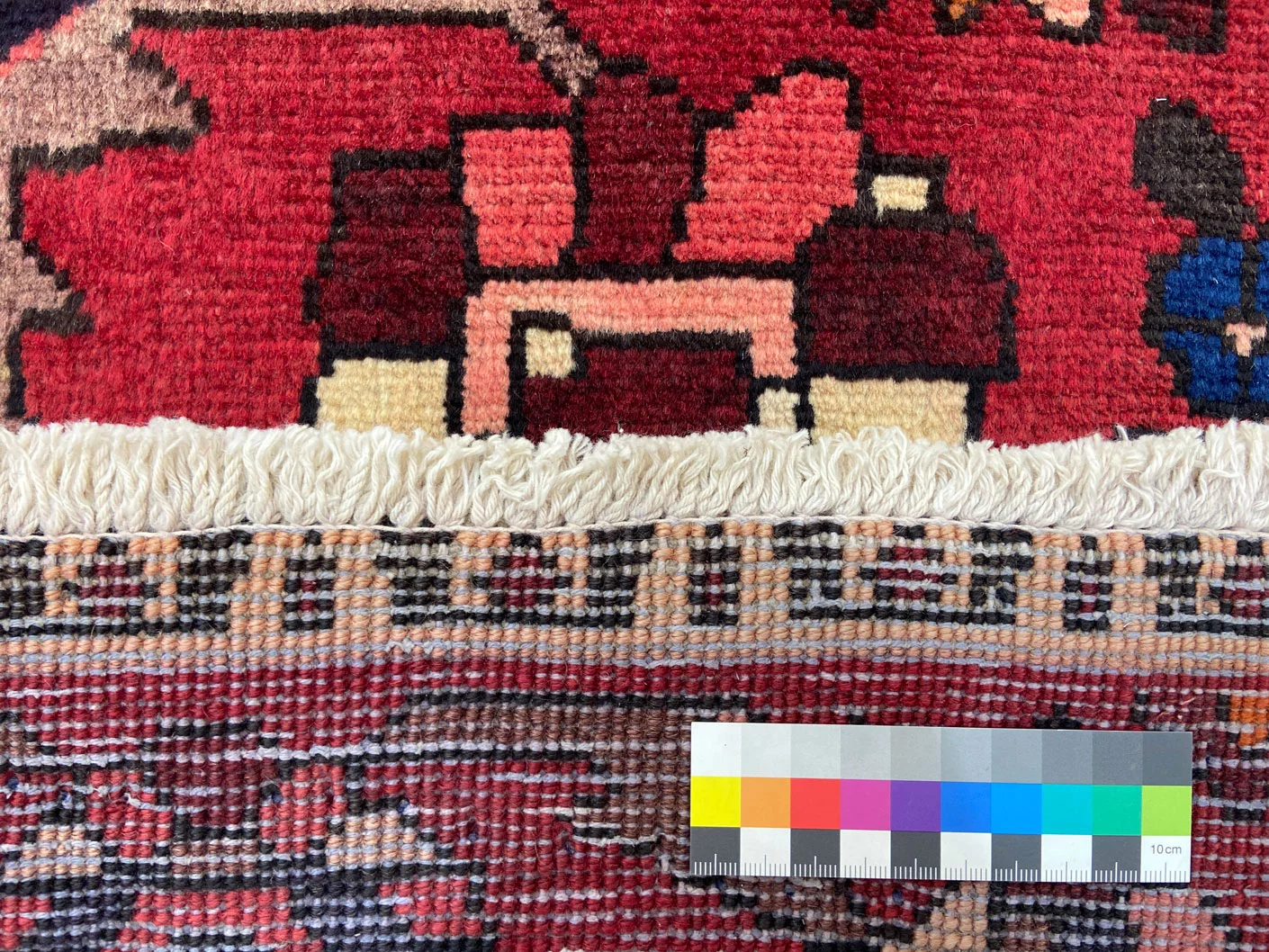 bakhtiar-teppich-204-x-163-cm-gartenmuster-mit-pflanzen-und-tiermotiven-1-4 Perserteppich Bakhtiar 204 x 163 cm Wolle handgeknüpft