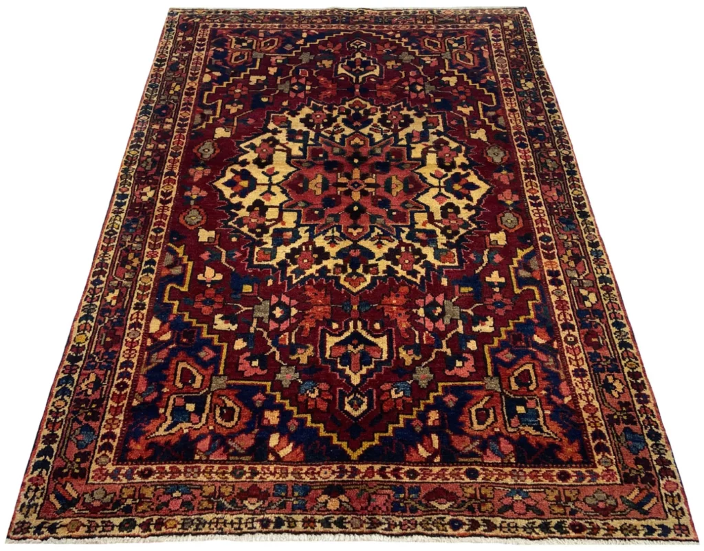 Perserteppich Bakhtiar 209 x 142 cm Wolle handgeknüpft
