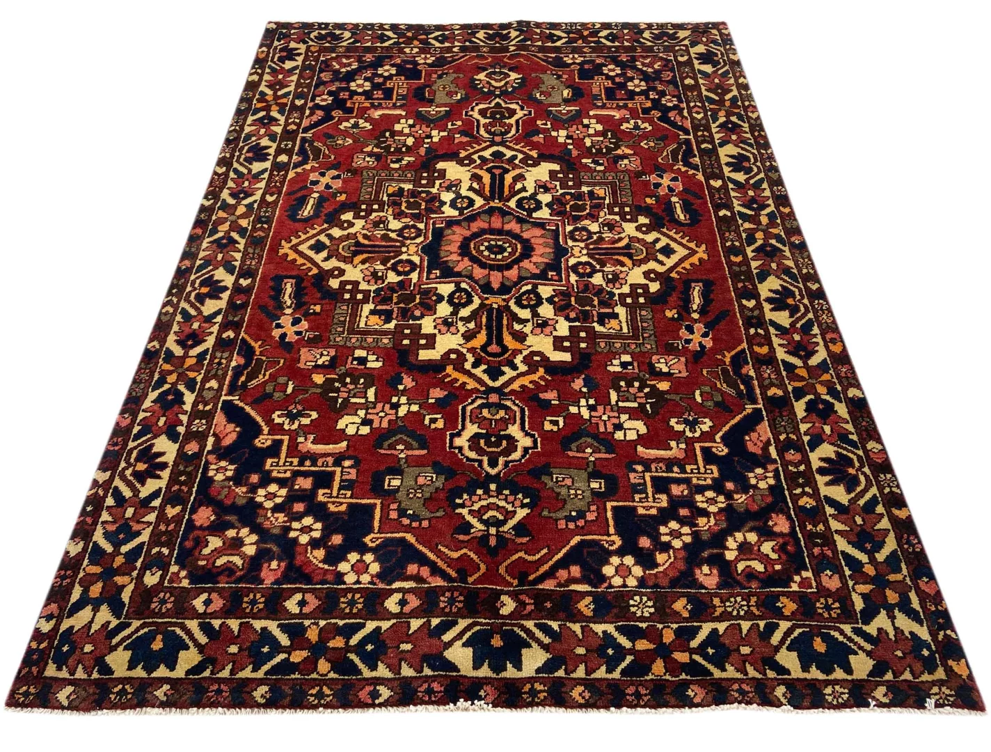 Perserteppich Bakhtiar 220 x 150 cm Wolle handgeknüpft