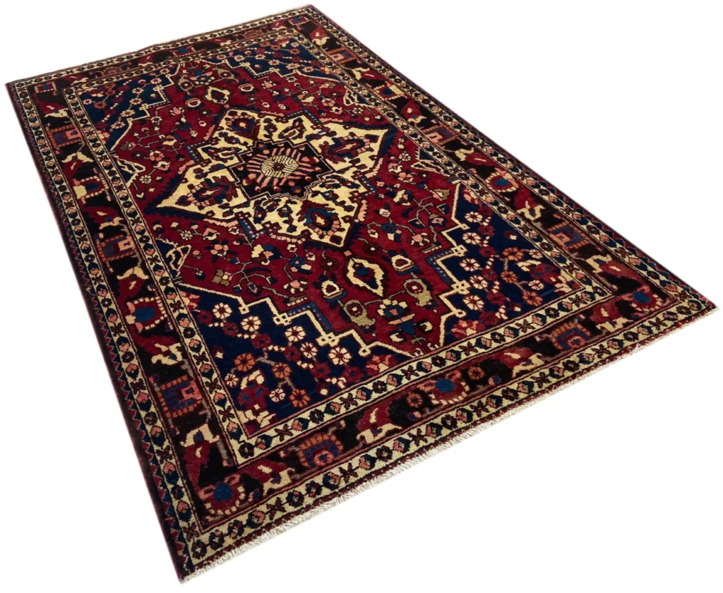 Perserteppich Bakhtiar 245 x 156 cm Wolle handgeknüpft