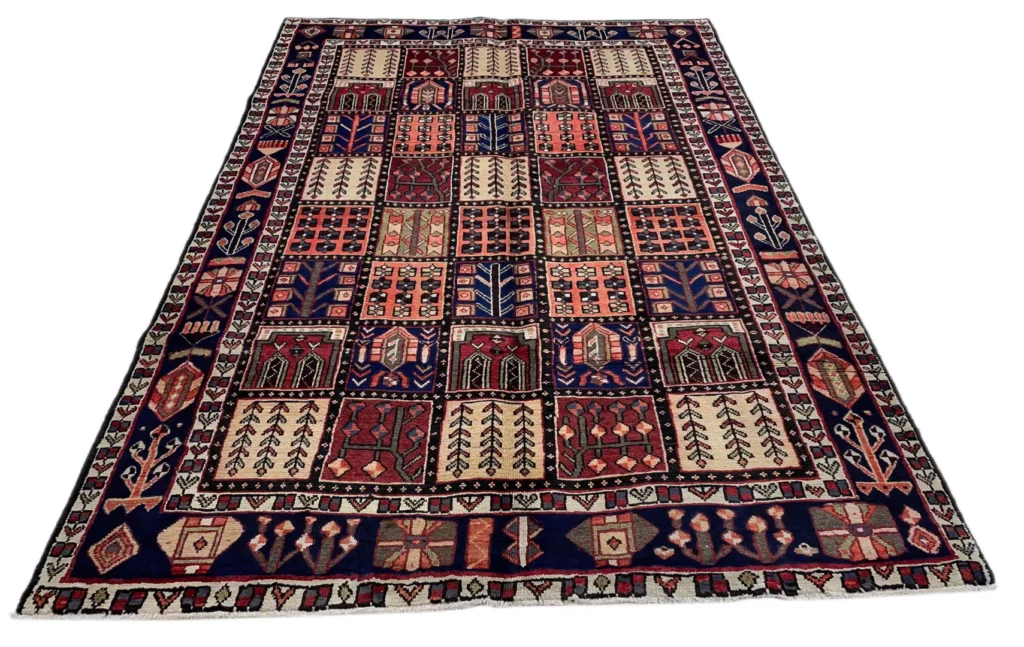 Perserteppich Bakhtiar 276 x 190 cm Wolle handgeknüpft