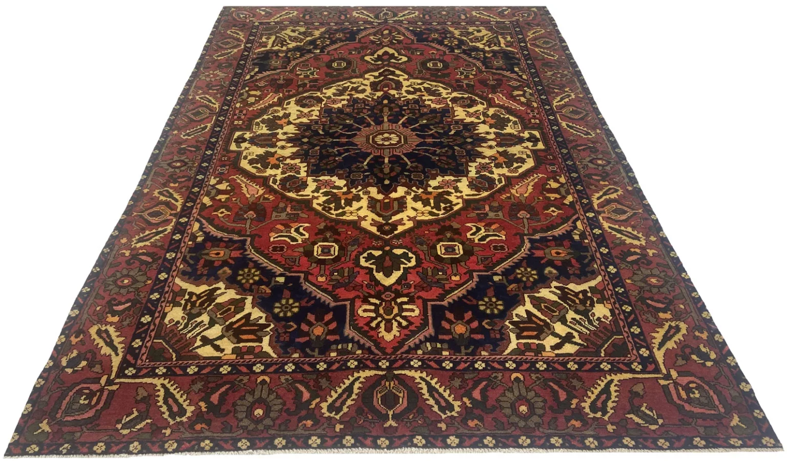 Perserteppich Bakhtiar 285 x 194 cm Wolle handgeknüpft