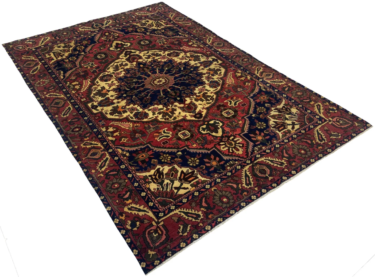 Perserteppich Bakhtiar 285 x 194 cm Wolle handgeknüpft