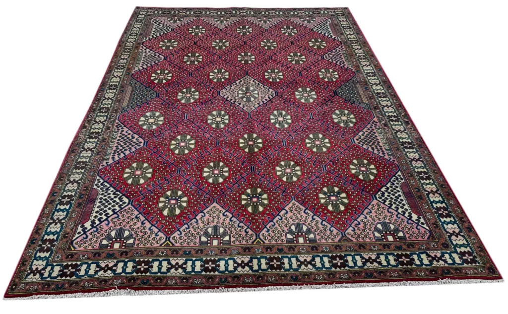 Perserteppich Bakhtiar 292 x 200 cm Wolle handgeknüpft