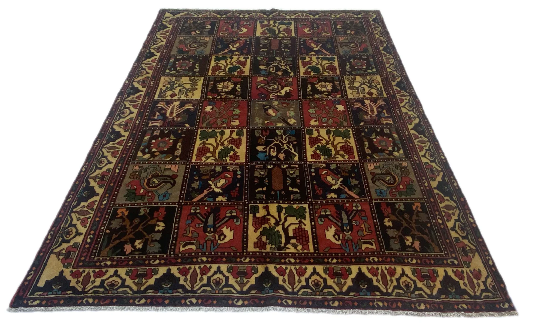 Perserteppich Bakhtiar 298 x 206 cm Wolle handgeknüpft