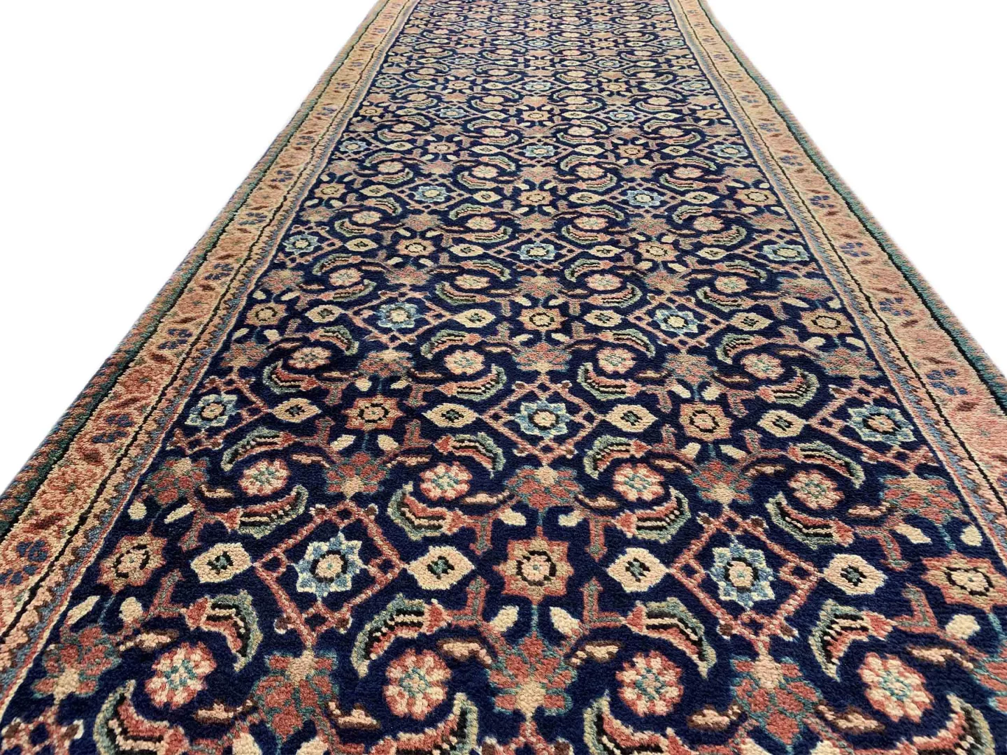 Perserteppich Hamadan 280 x 80 cm Wolle handgeknüpft