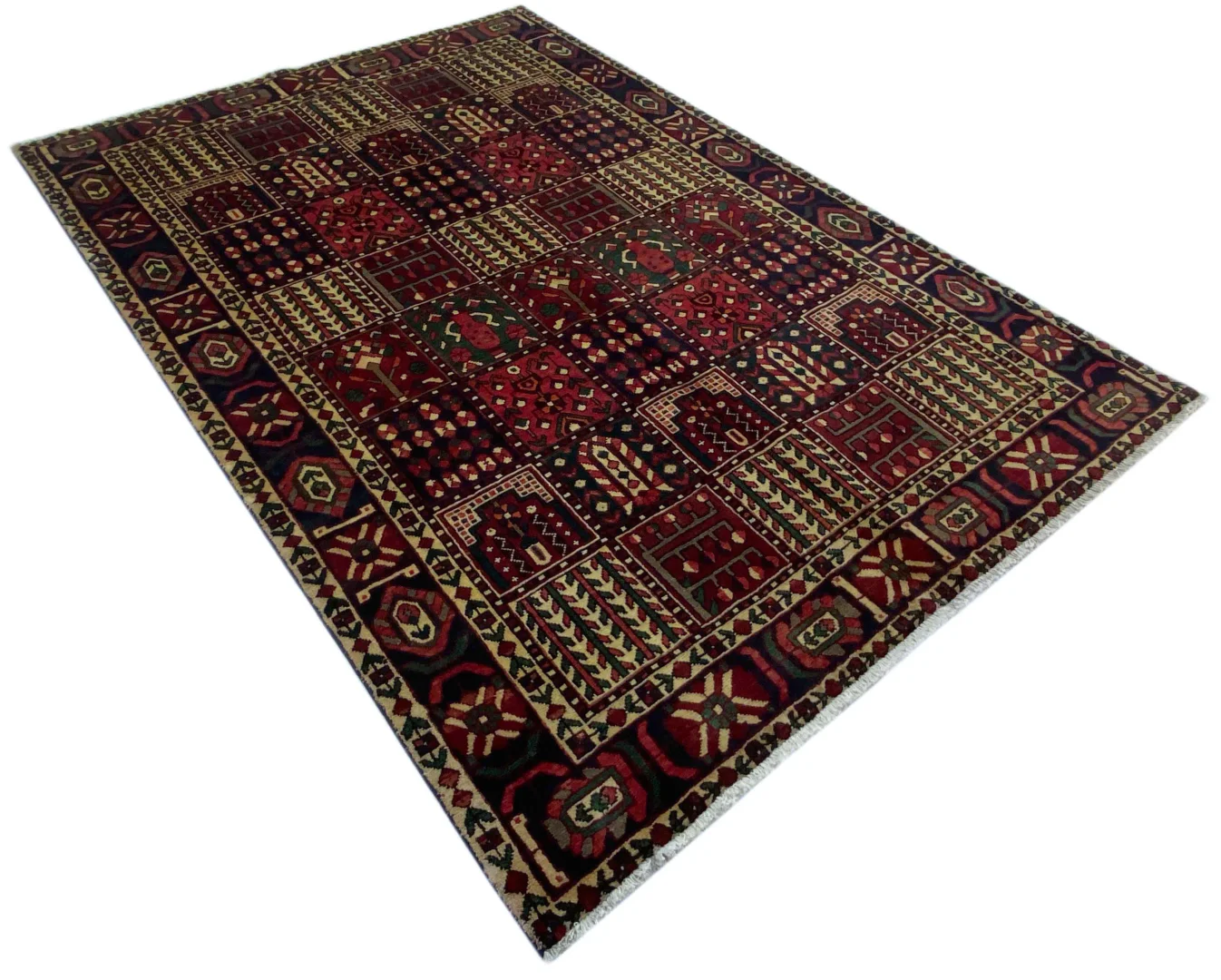 Perserteppich Bakhtiar 301 x 206 cm Wolle handgeknüpft