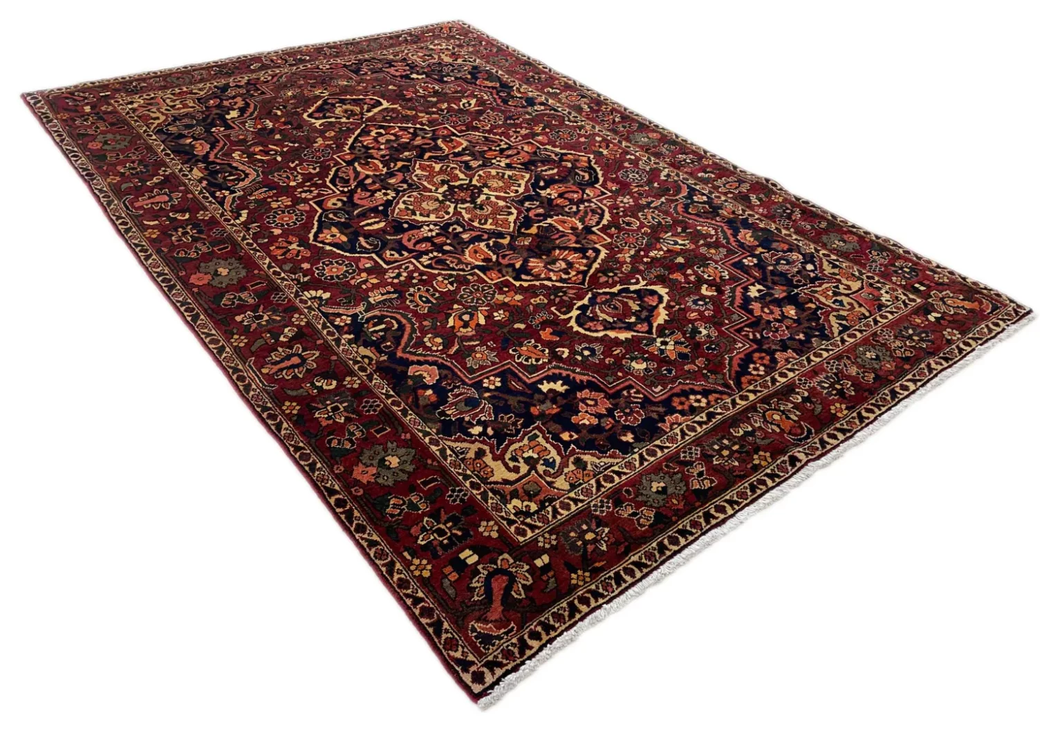 bakhtiar-teppich-303-x-207-cm-kheshti-gartenmuster-starke-und-weiche-2 Perserteppich Bakhtiar 303 x 207 cm Wolle handgeknüpft
