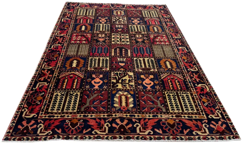 Perserteppich Bakhtiar 305 x 206 cm Wolle handgeknüpft