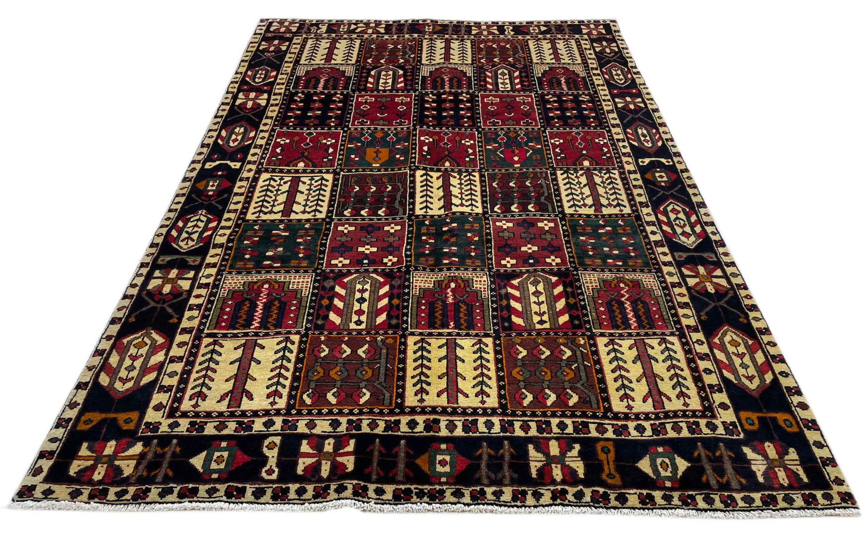 Perserteppich Bakhtiar 306 x 202 cm Wolle handgeknüpft