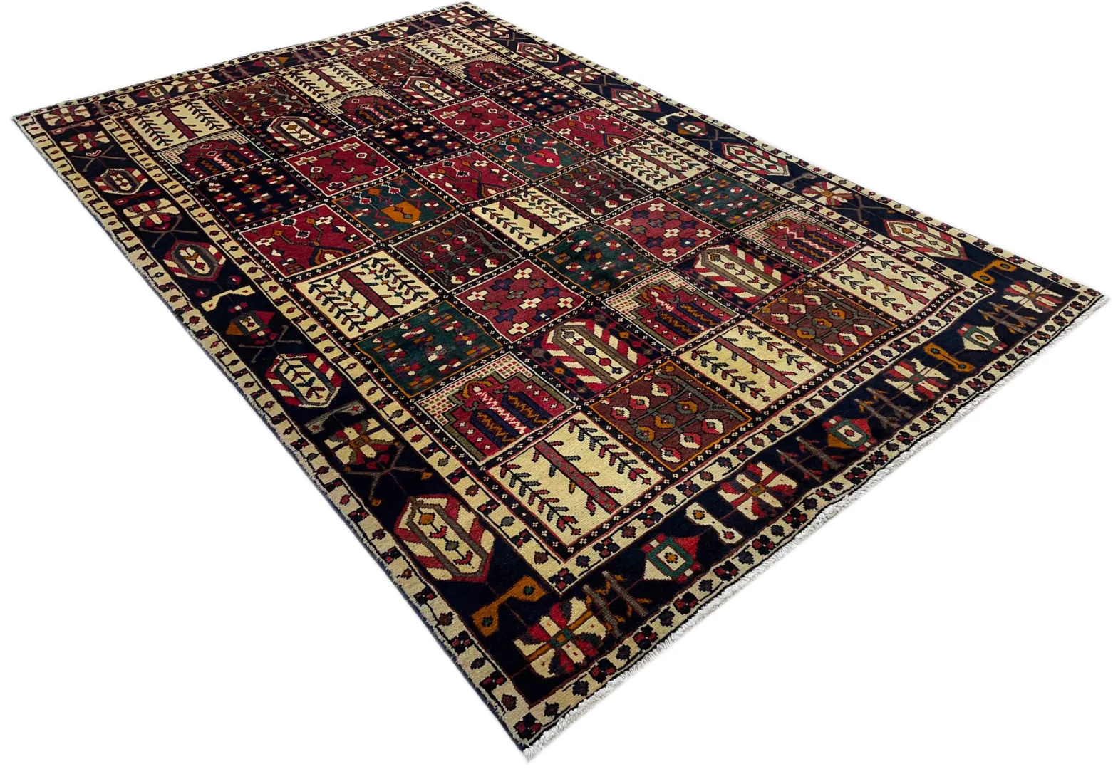 Perserteppich Bakhtiar 306 x 202 cm Wolle handgeknüpft